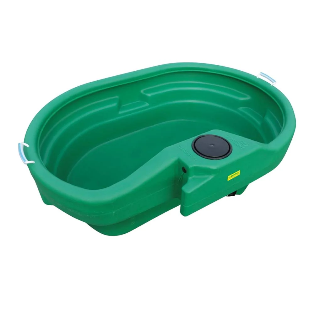 Abbeveratoio ovale per pascolo 920l con galleggiante - Image 3