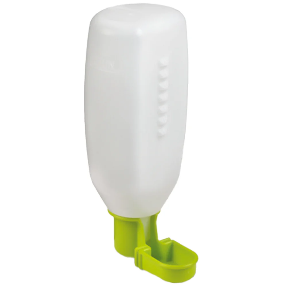 Abbeveratoio per Piccioni e Pollame - Dispenser d'Acqua in Plastica con Bottiglia Trasparente - Image 2