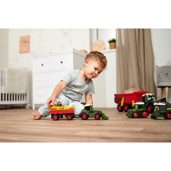 ABC Fendt Trattore con Rimorchio Animali – Giocattolo Agricolo per Bambini - Image 2