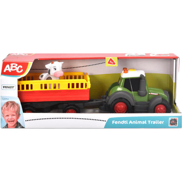 ABC Fendt Trattore con Rimorchio Animali – Giocattolo Agricolo per Bambini - Image 8