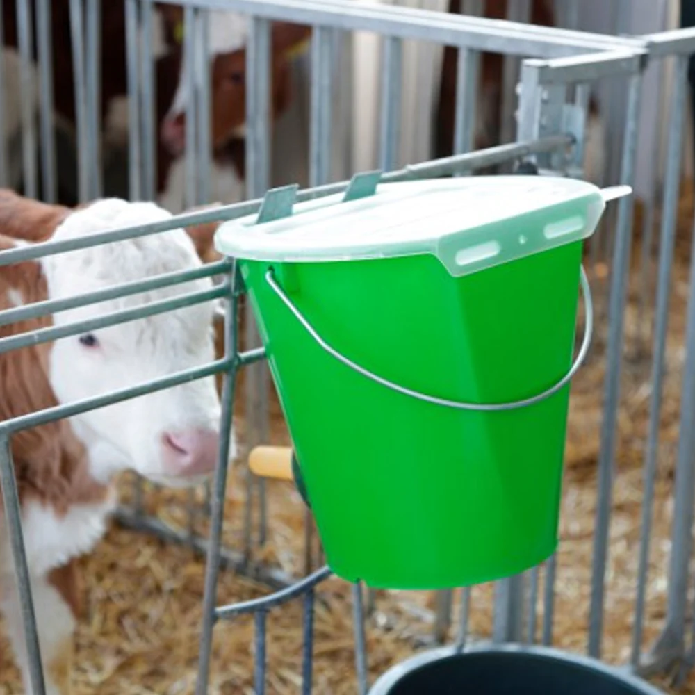 Accessori per l'allevamento dei vitelli Piastra di sospensione secchi in metallo - Image 8