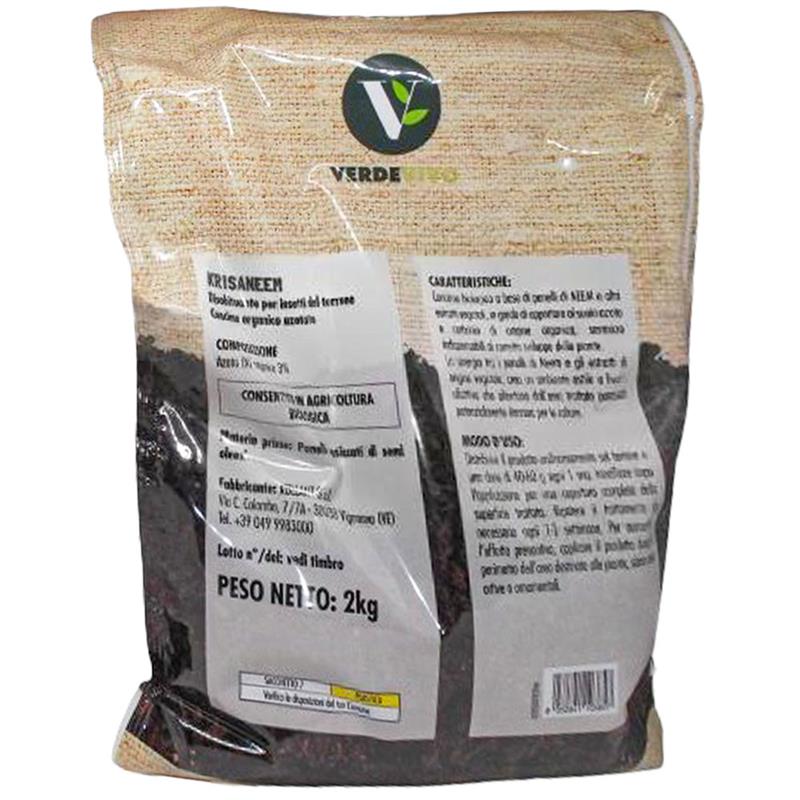 Adama Krisaneem Repellente Naturale del Suolo Orto Biologico - 2kg - Image 2
