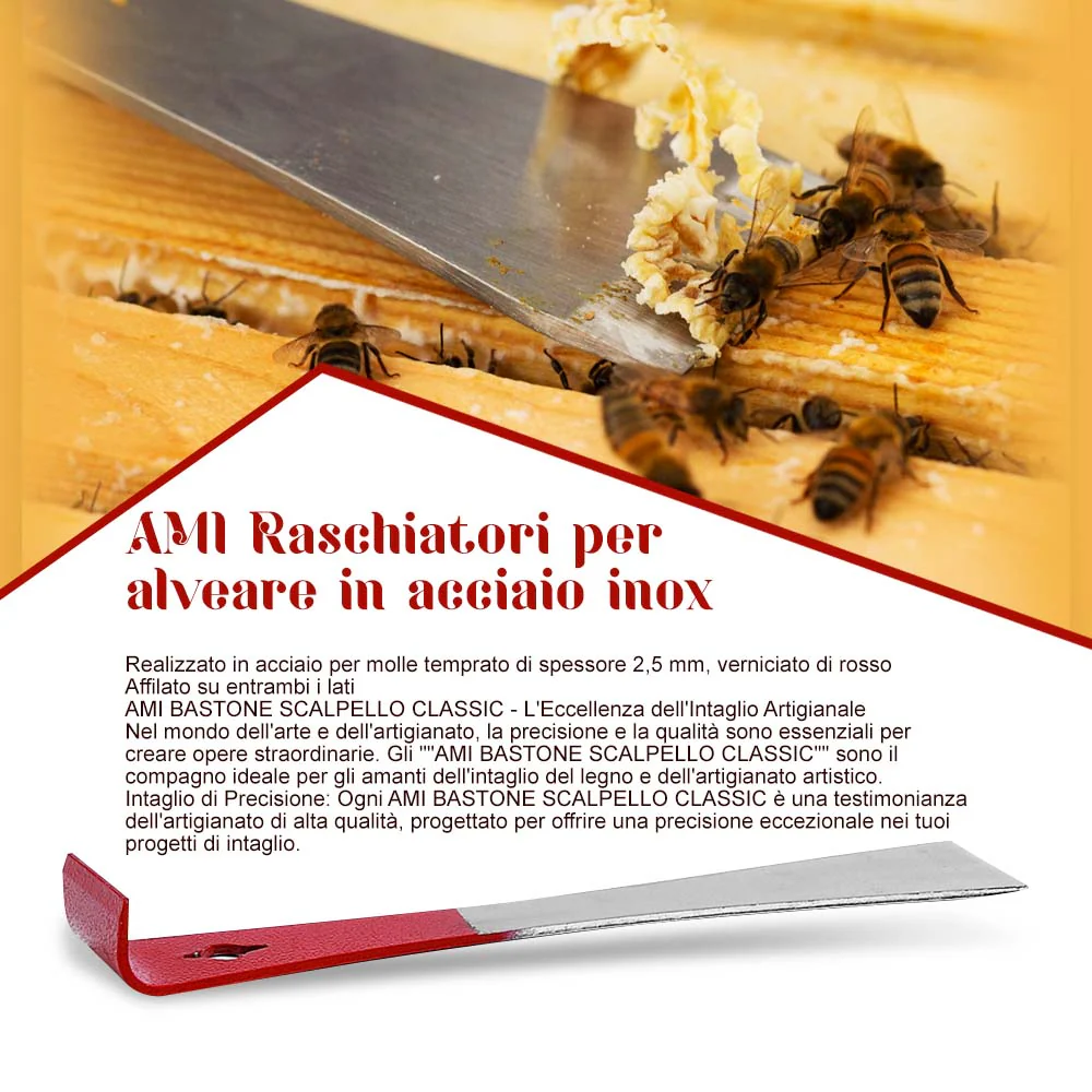 AMI Raschiatori per alveare in acciaio inox - Image 25