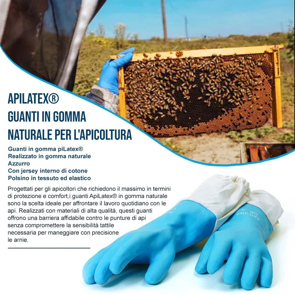 ApiLatex® Guanti in Gomma Naturale per l'Apicoltura - Image 6