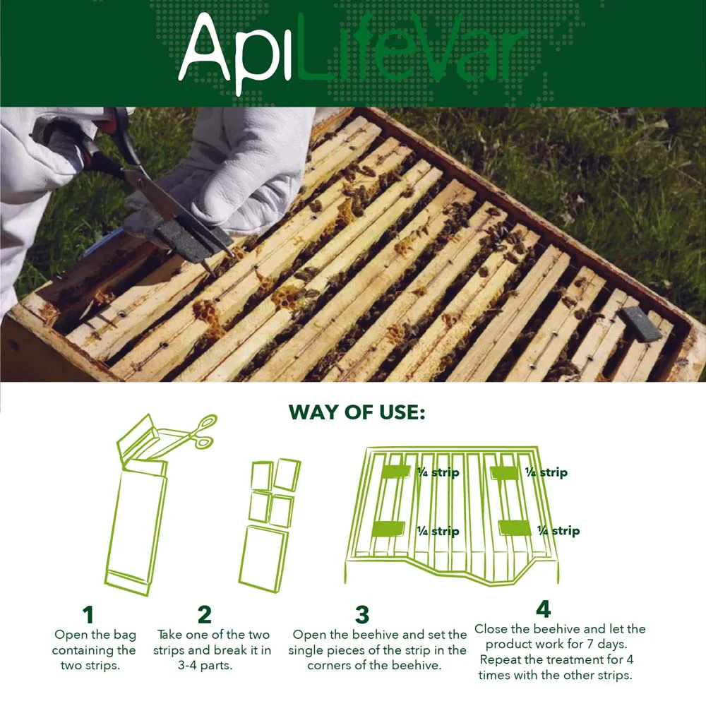 Apilife VAR 2 pannelli Strisce Impermeabilizzante per Arnie di Api Mellifere - Image 13