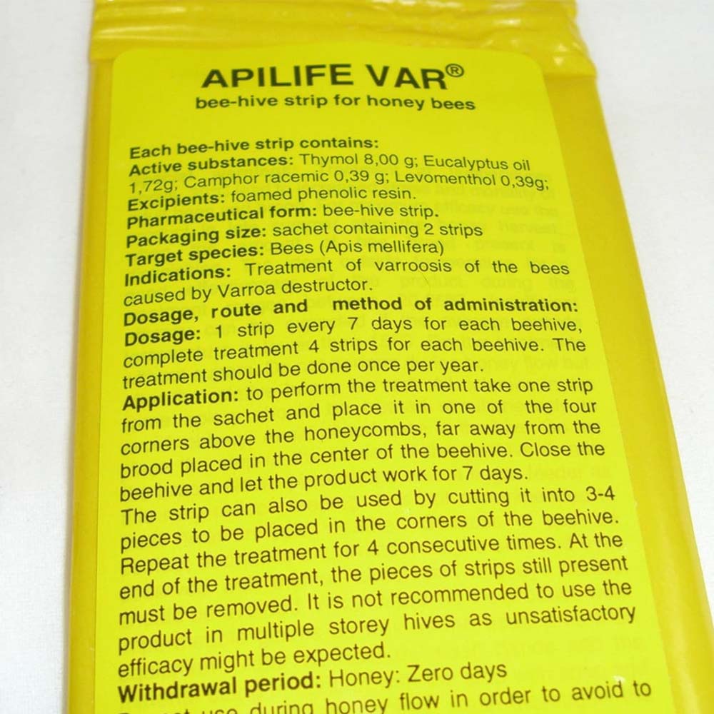 Apilife VAR 2 pannelli Strisce Impermeabilizzante per Arnie di Api Mellifere - Image 6