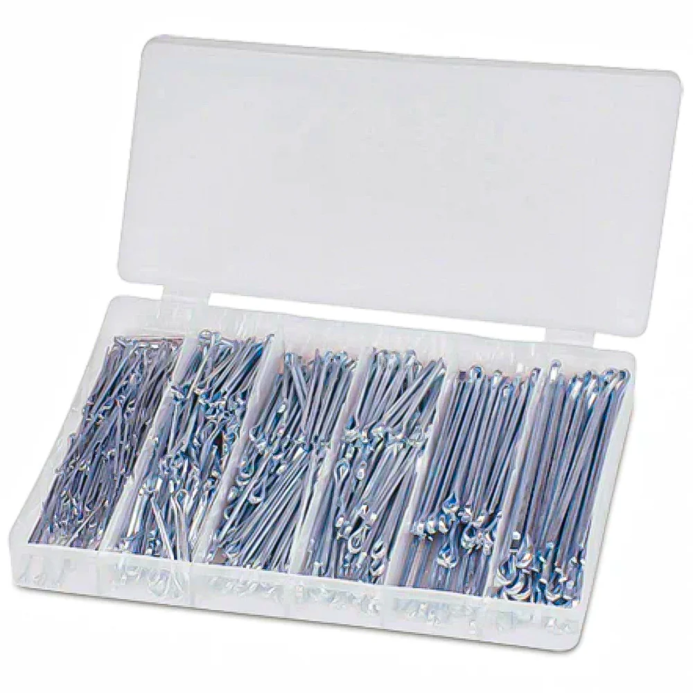 Assortimento di copiglie 555 pz