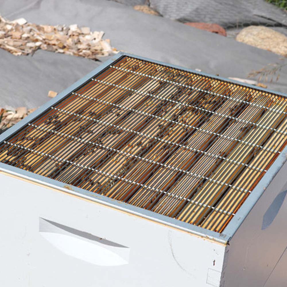 Barriera metallica zincata 11 favi per arnia standard - Image 13