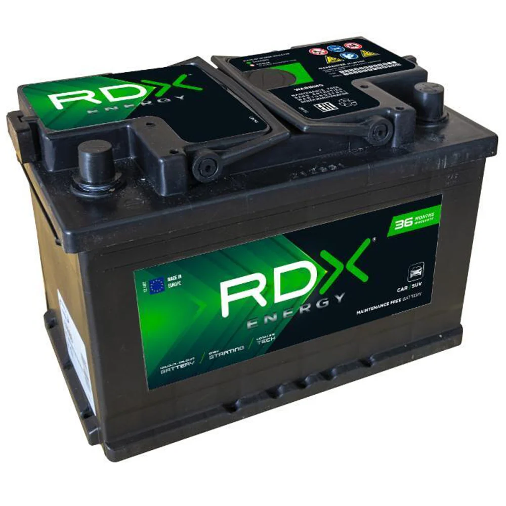 Batteria 12V 60Ah 500A RDX