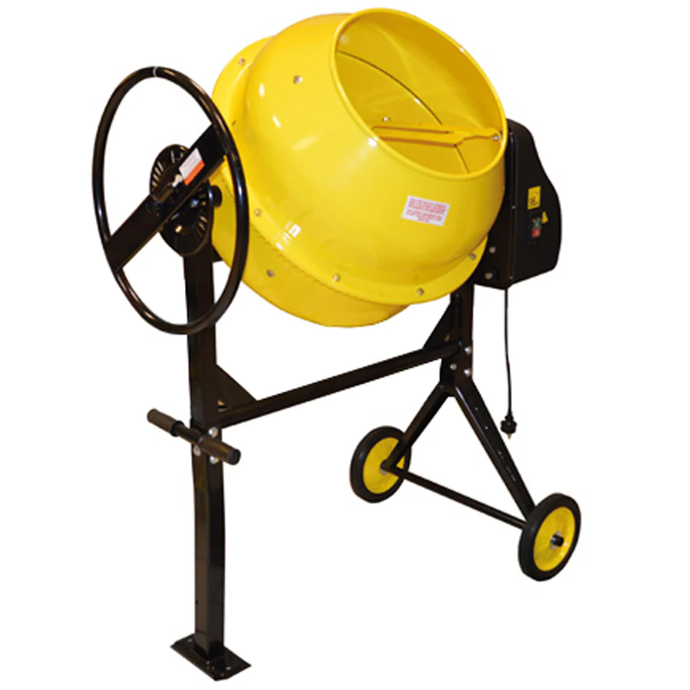 Betoniera elettrica 160L 650W con ruote robuste - Image 2