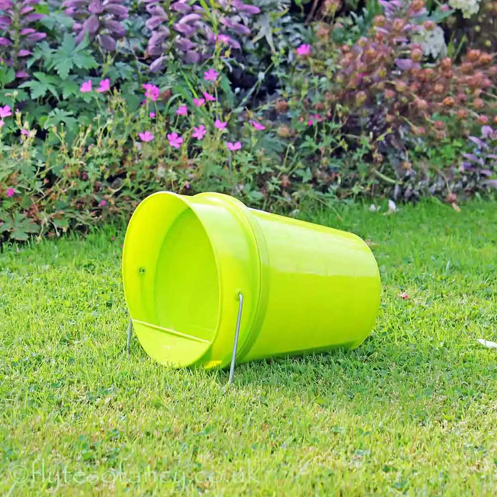 Bevitore a Secchio in Plastica 6 L. (Verde) – Resistente per Pollame con Coperchio Rimovibile - Image 8