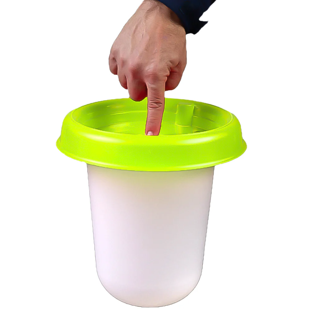 Bevutoio Super Eco per Galline (Verde Limone) – Dispenser Acqua Resistente e Protetto UV - Image 3