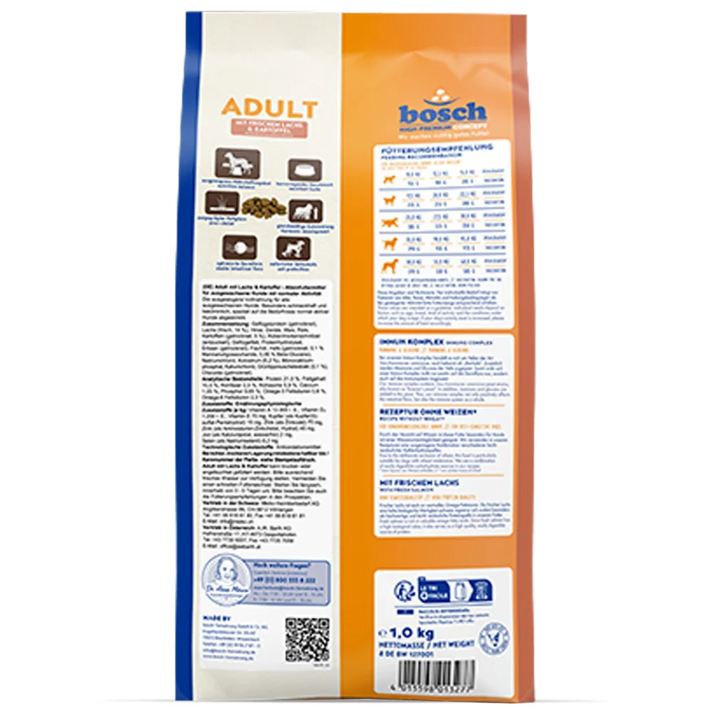 Bosch Adult Salmone Fresco e Patate Crocchette Complete per Cani - Image 2