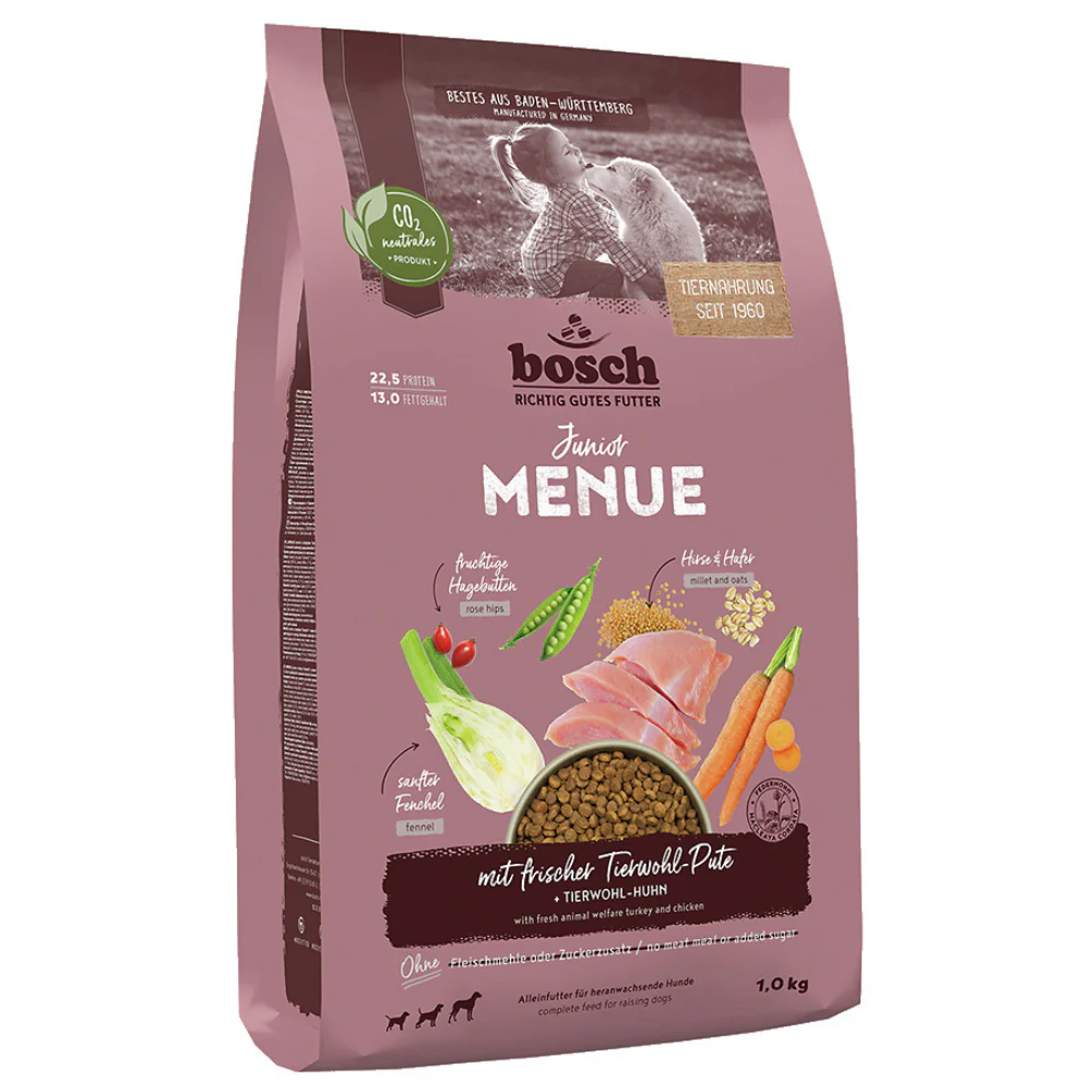Bosch HPC Menu Junior con Tacchino Benessere Animale - Image 2