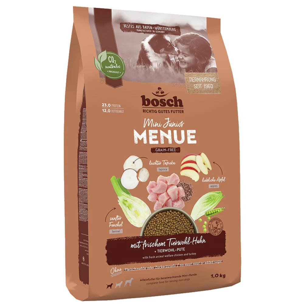 Bosch HPC Menue Mini Junior con Pollo Benessere Animale Senza Cereali - Image 2