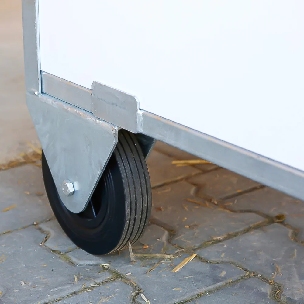 Box per vitelli con griglia antiscivolo e pannelli PVC - Image 5