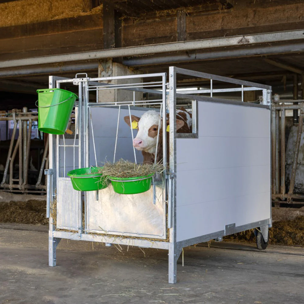 Box per vitelli grande premium con fondo orientabile resistente - Image 15