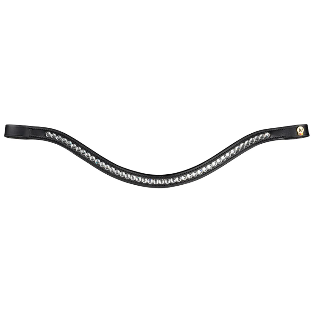 Briglia Waldhausen S-Line Kandare Magic con cristalli - Nero - Image 3