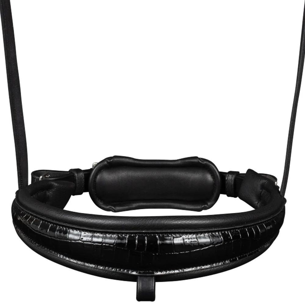 Briglia Waldhausen S-Line Magic con frontalino cristalli - Nero - Image 2