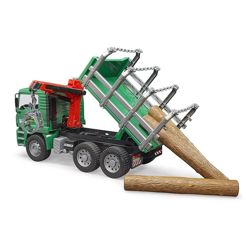 Bruder Camion Con Legna Man Trasporto Tronchi - Image 2