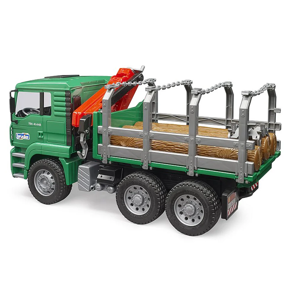 Bruder Camion Con Legna Man Trasporto Tronchi - Image 3