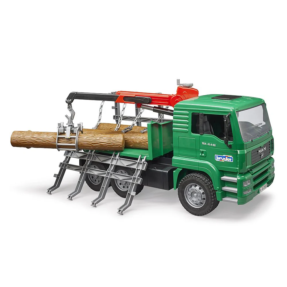 Bruder Camion Con Legna Man Trasporto Tronchi - Image 4