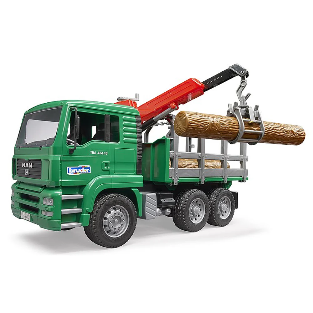 Bruder Camion Con Legna Man Trasporto Tronchi - Image 5
