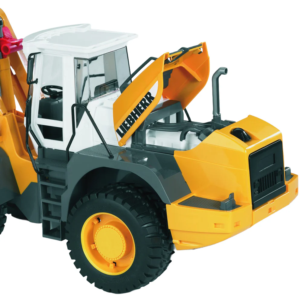 Bruder Caricatrice Gommata Liebherr L574 Giocattolo - Image 3