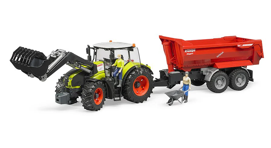 Bruder Claas Axion 950 con caricatore frontale - Image 4