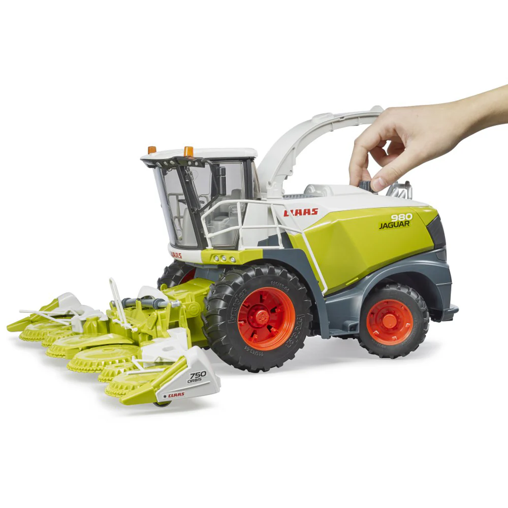 Bruder Claas Jaguar 980 falcia-trincia agricola giocattolo - Image 5