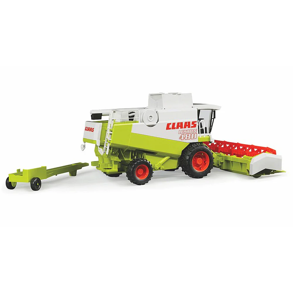 Bruder Claas Lexion Mietitrebbia giocattolo con unità di taglio staccabile - Image 3