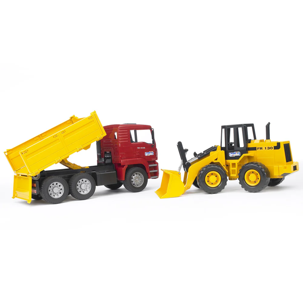 Bruder Dumper MAN TGA Set Giocattolo - Image 2