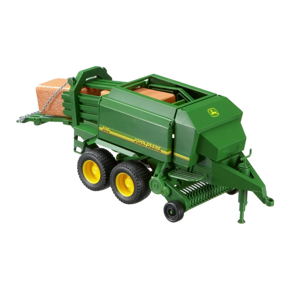 Bruder John Deere rimorchio grande pressa per balle - Image 2