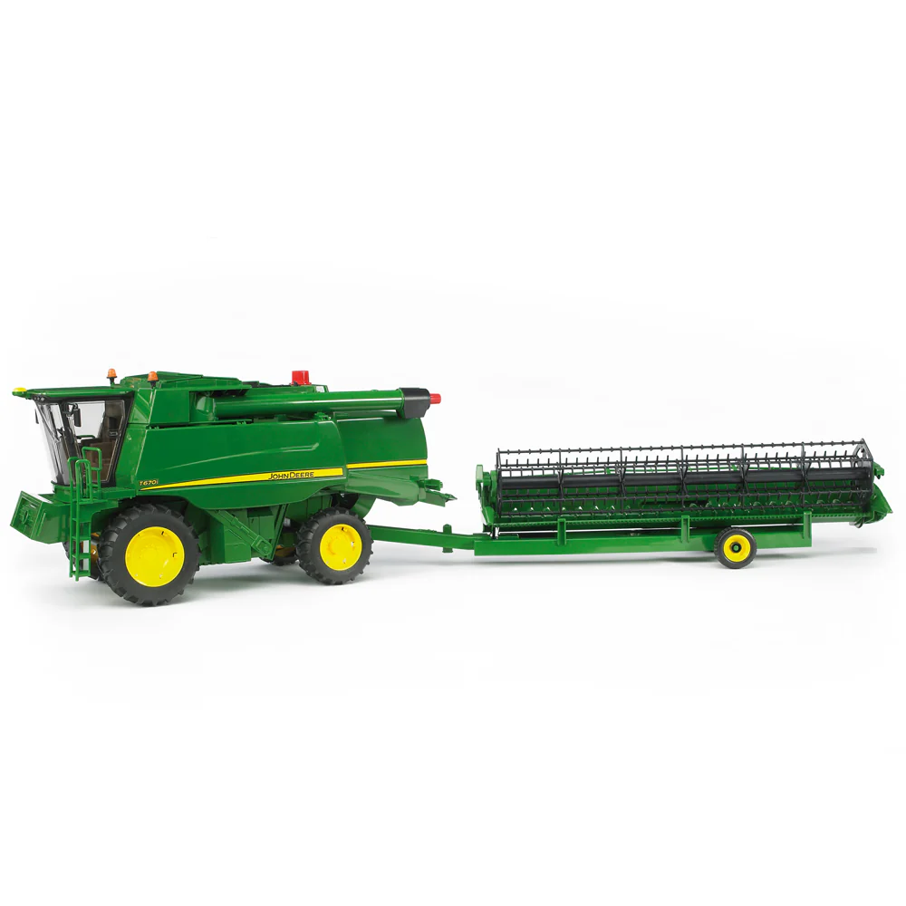 Bruder John Deere T 670i – Mini Mietitrebbia Giocattolo - Image 6
