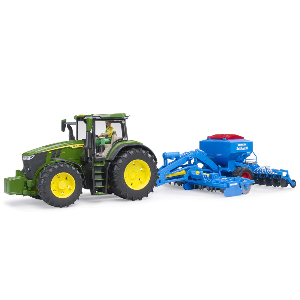 Bruder LEMKEN Solitair 9 Combinata Agricola da Rimorchio in Miniatura - Image 4