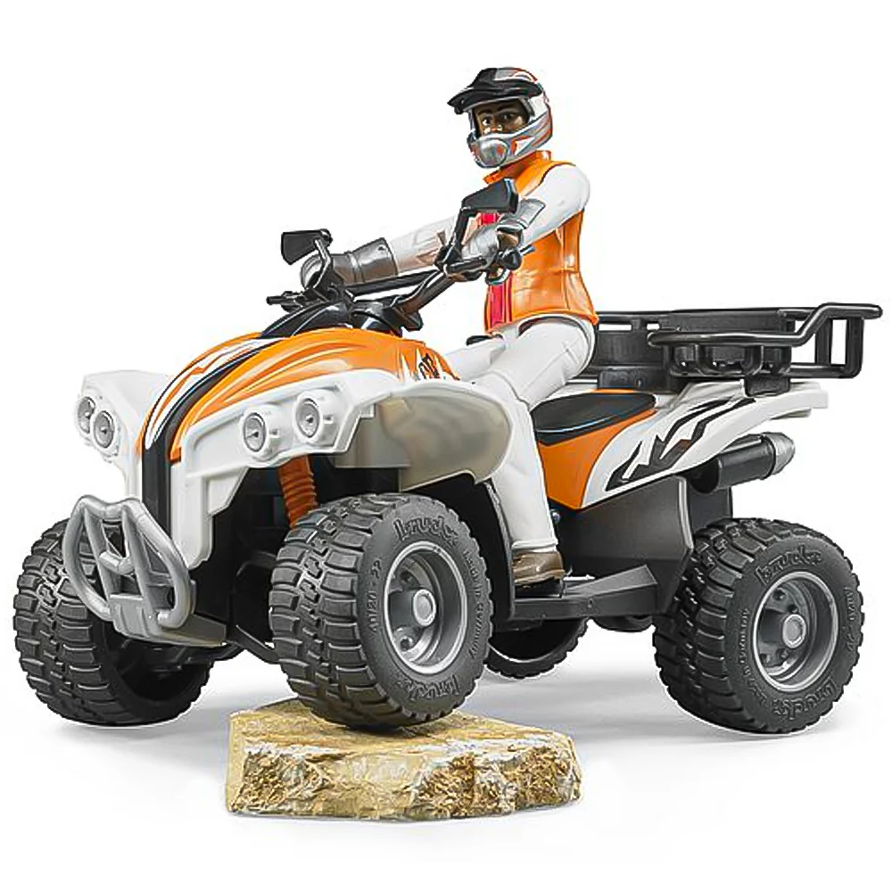 Bruder Quad della Polizia con Poliziotto e Attrezzature - Image 8
