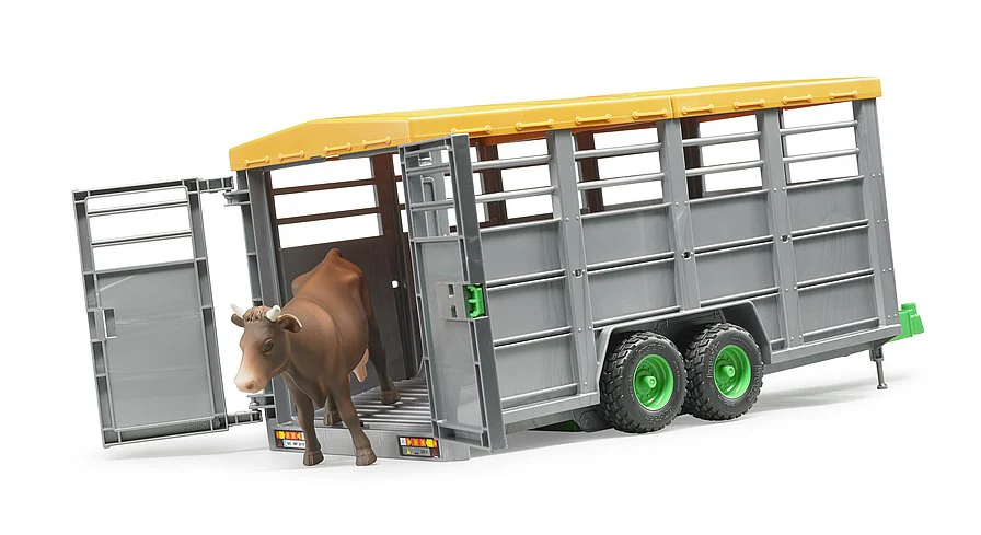 Bruder Trasporto Animali Con Mucca - Giocattolo Agricolo Per Bambini - Image 2