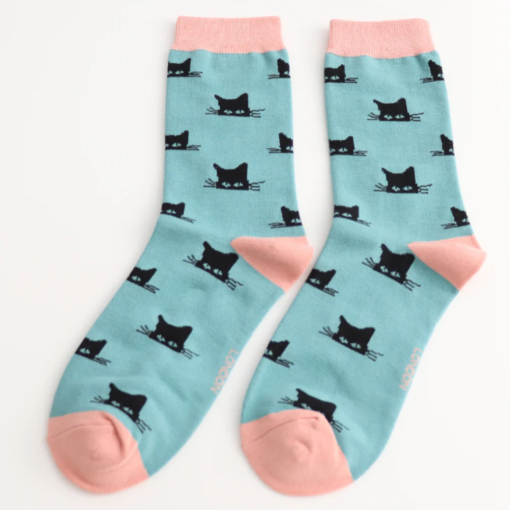 Calze da donna in bambù Miss Sparrow – Gatto