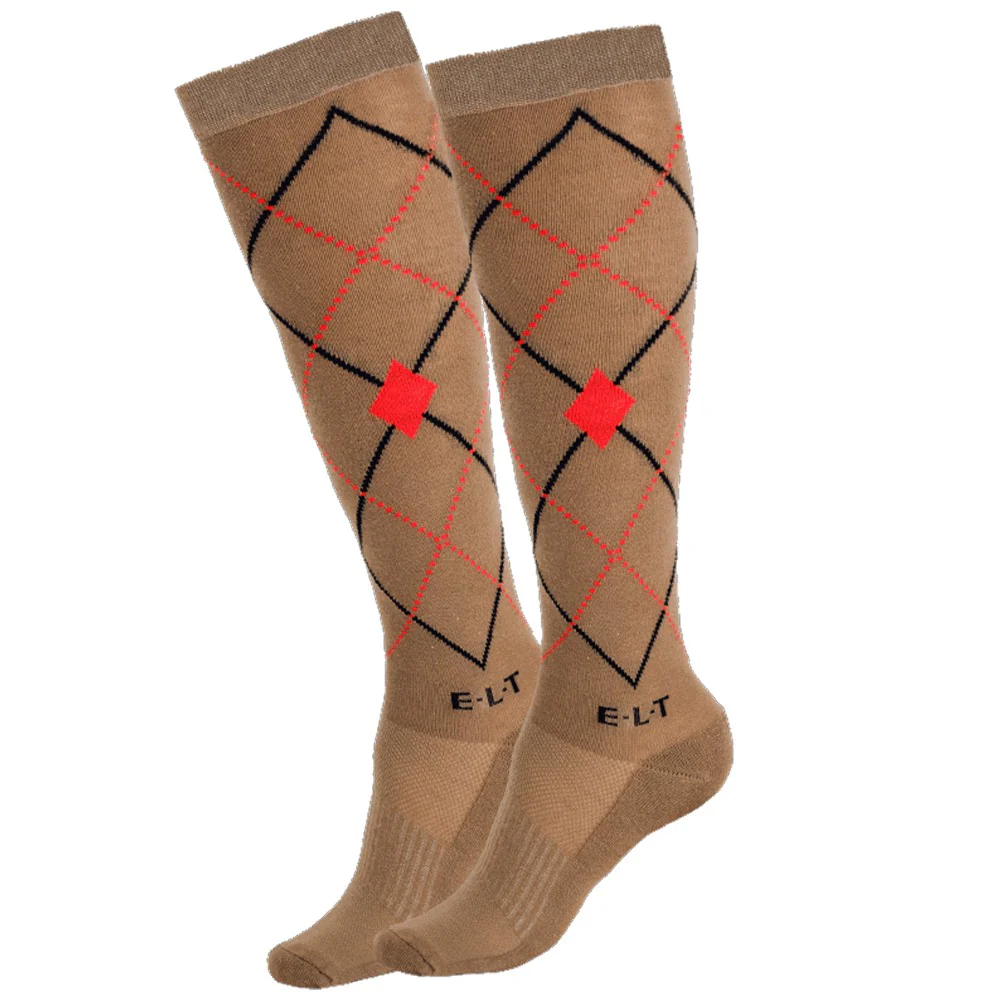 Calze Equitazione Argyle Classiche e Traspiranti - Image 8