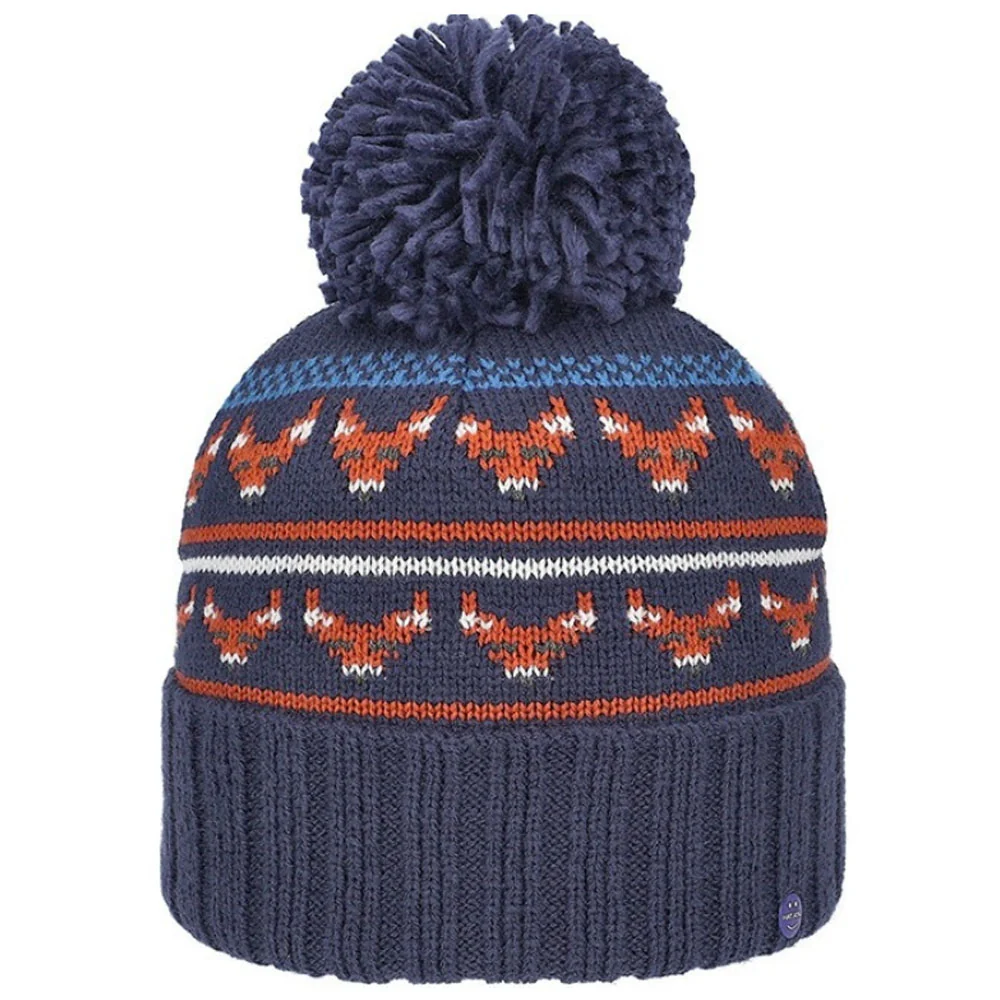 Cappello per Bambini con Pon Pon Volpe – Caldo e Morbido - Image 2