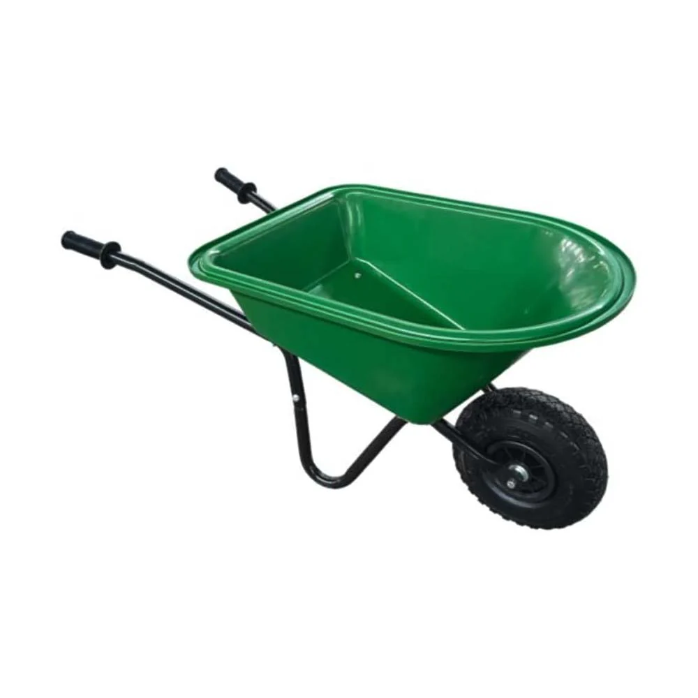 Carriola Verde PP per Bambini - Giocattolo Ecologico per Esterni - Image 3