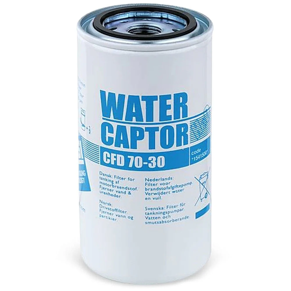Cartuccia Piusi WATER CAPTOR – Filtro Separatore d'Acqua Avanzato