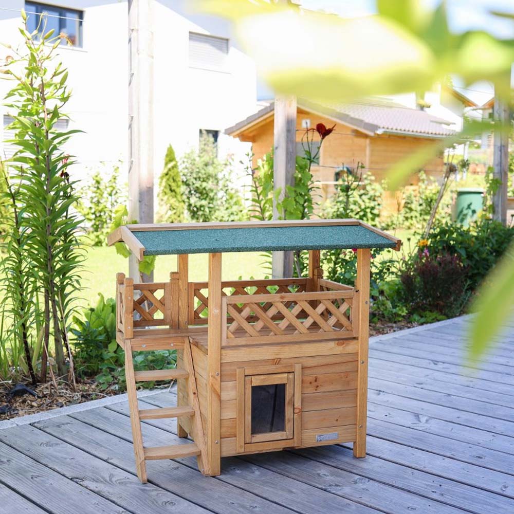 Casa per gatti Lodge a 2 piani - Image 9