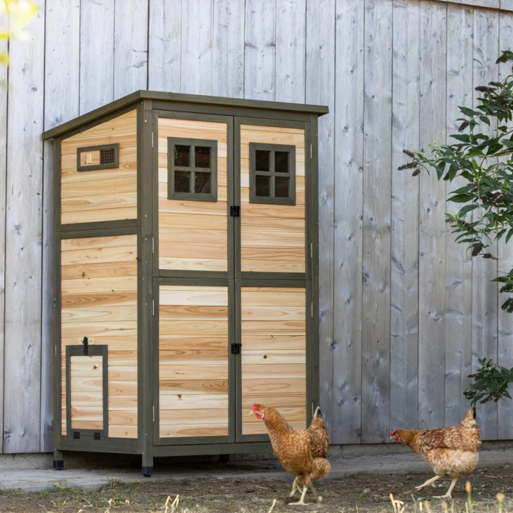 Casetta per polli Tower 109 x 75 x 167cm