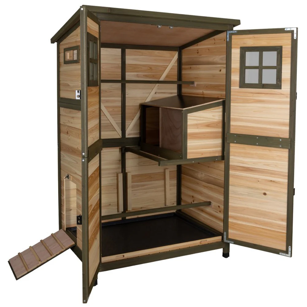 Casetta per polli Tower 109 x 75 x 167cm - Image 4