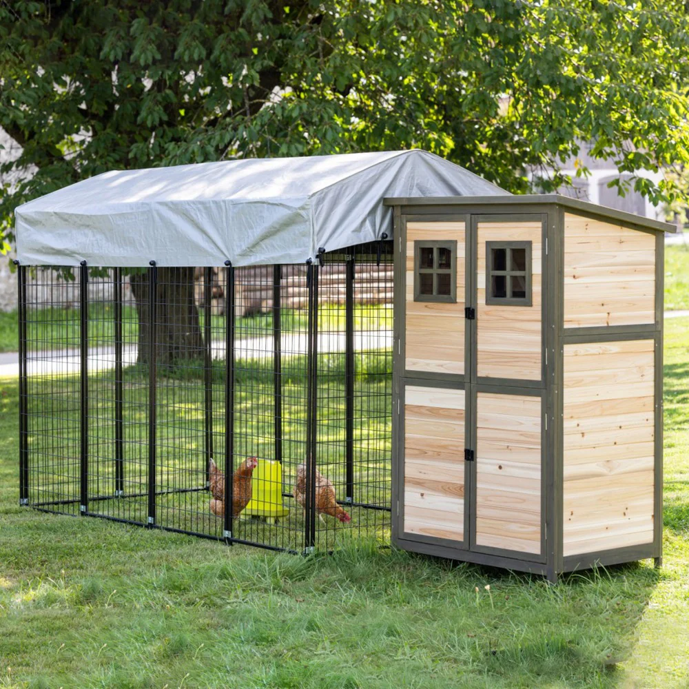 Casetta per polli Tower 109 x 75 x 167cm - Image 7