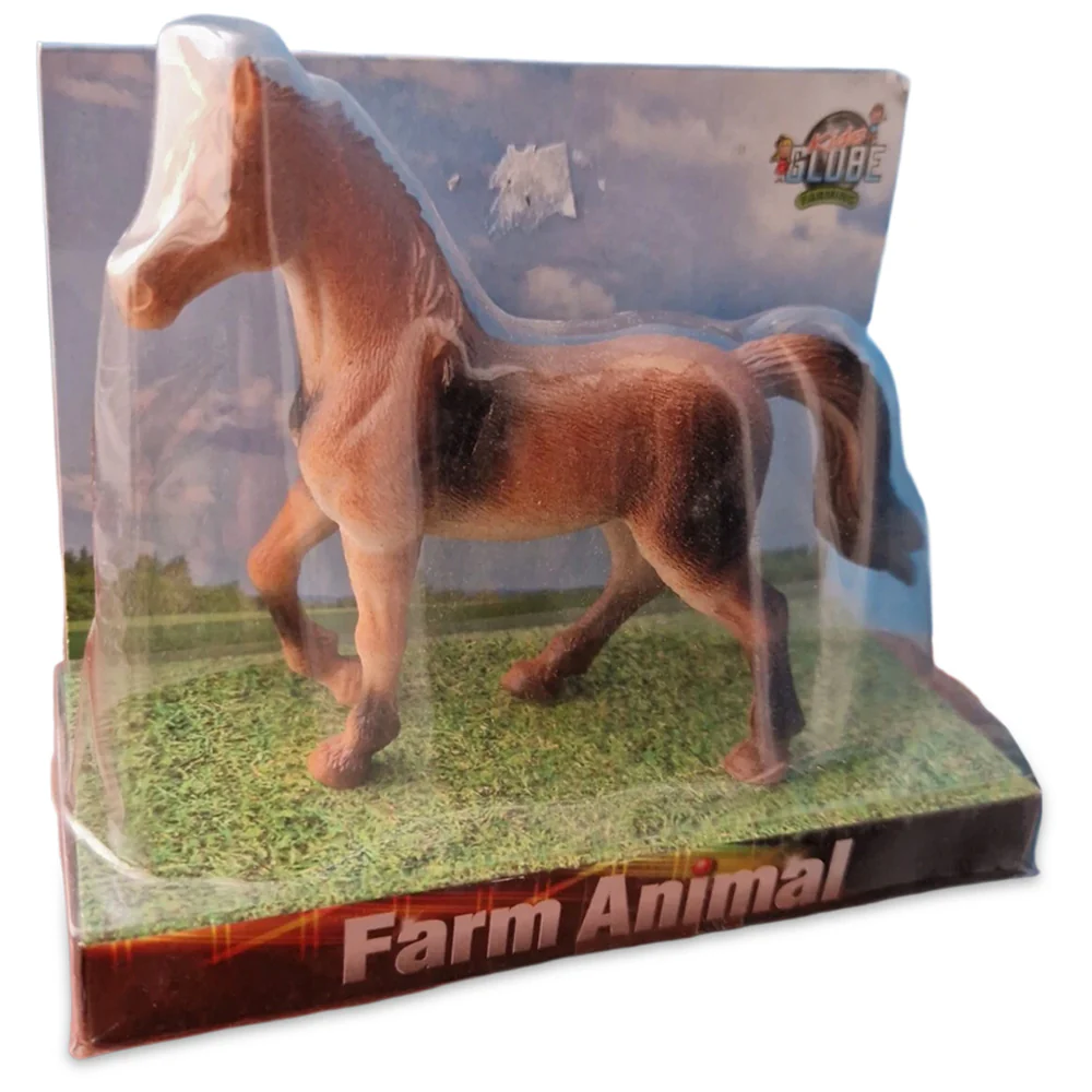 Cavallo da Fattoria Marrone Giocattolo per Bambini - Image 2
