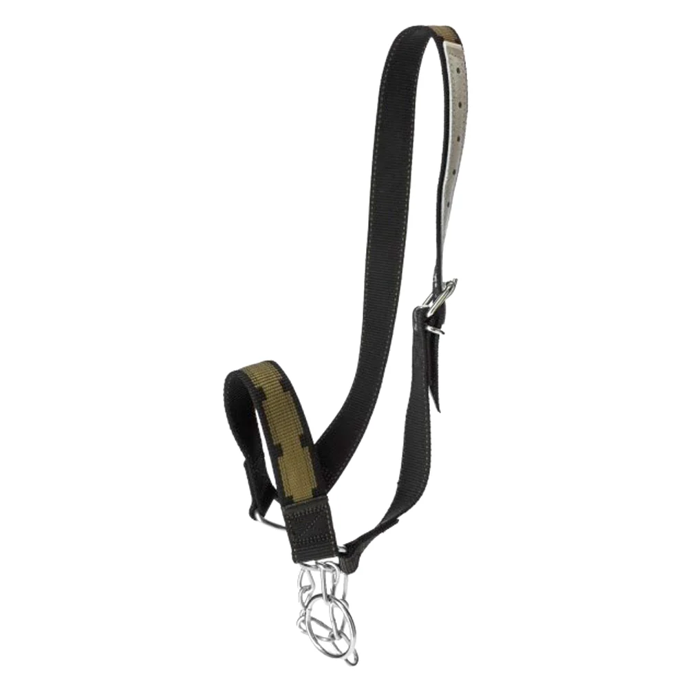 Cavezza per Bovini con Catena al Mentone con pelle - Image 2
