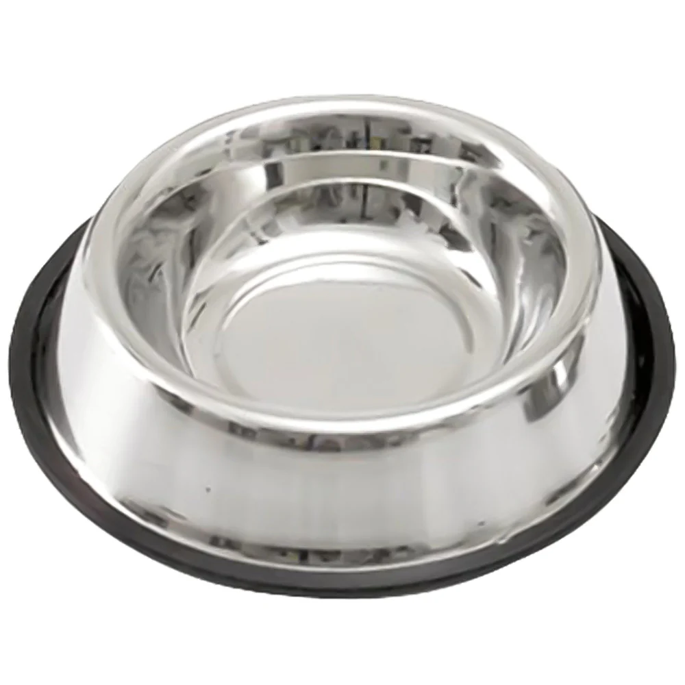 Ciotola in acciaio inox antiscivolo per cane