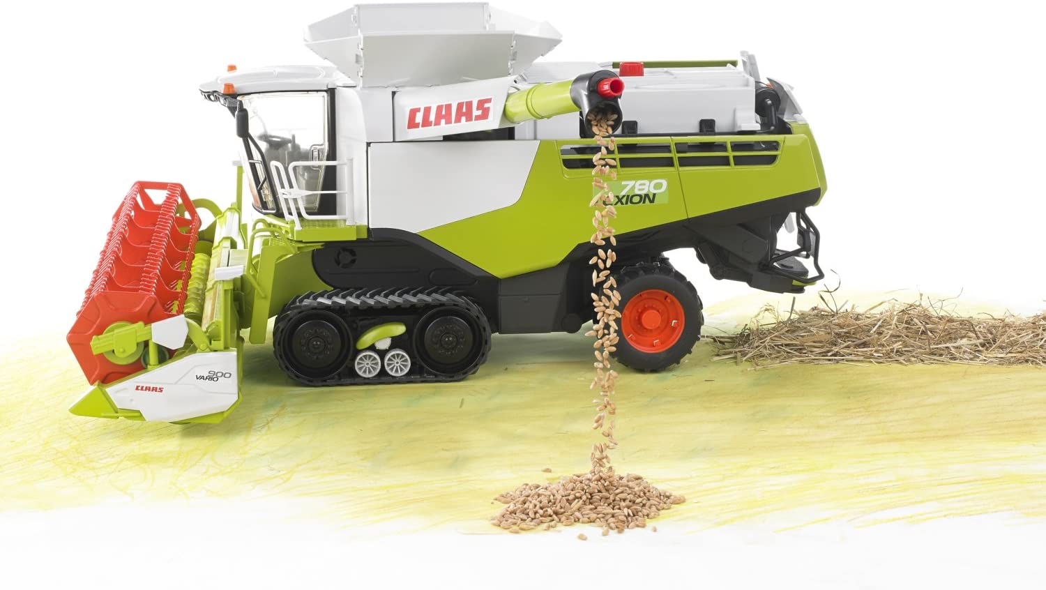 Claas Lexion 780 Terra Trac BRUDER – Modellino Mietitrebbia Realistico - Image 2